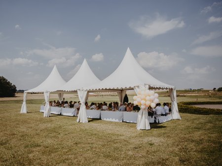 Open Air Dinner auf Gut Ulrichshusen an der Mecklenburgischen Seenplatte