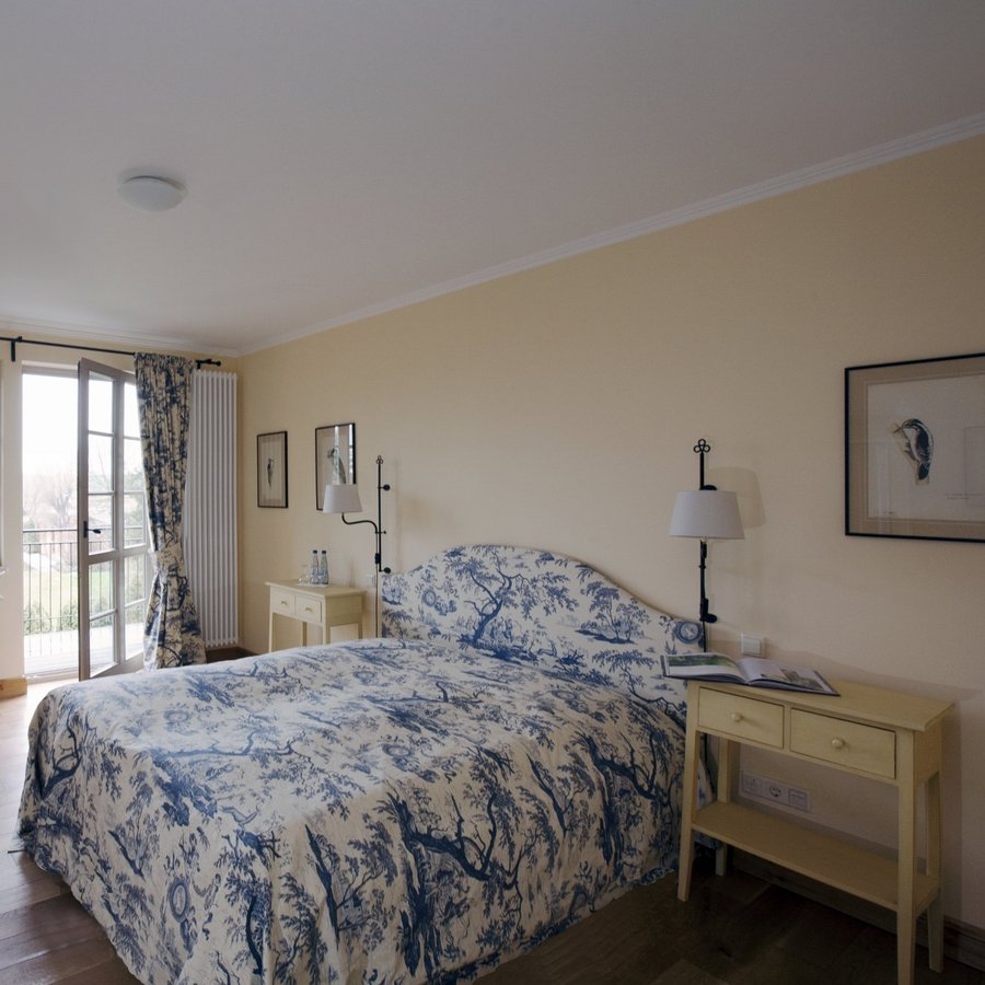 Hotelzimmer auf Gut Ulrichshusen, Mecklenburg Vorpommern