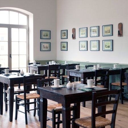 Frühstücksraum Bachstelze auf Gut Ulrichshusen in Mecklenburg Vorpommern