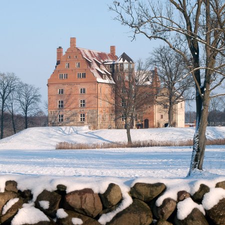 Schloss im Winter