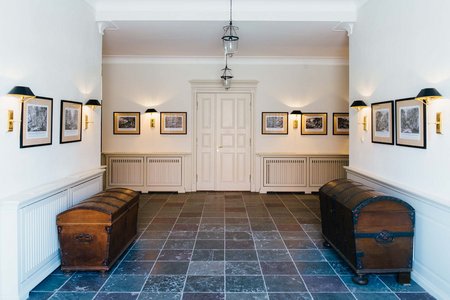 Stilvolles Foyer Gutshaus auf Gut Ulrichshusen 