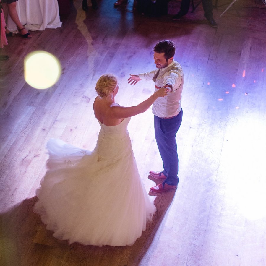 Paar auf der Tanzfläche